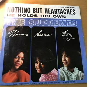  audition THE SUPREMES NOTHING BUT HEARTACHES both sides EX+ 1965 year all rice 11 rank 