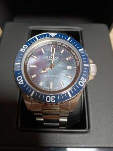 エドックス ネプチュニアン 日本限定 EDOX NEPTUNIAN MOP文字盤