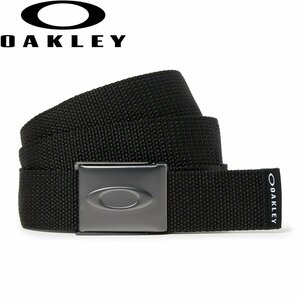 ★OAKLEY オークリー ELLIPSE WEB BELT 96185　エリプス ウェブベルト 02E（BLACKOUT）★送料無料★