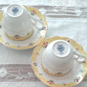 Noritake　True　Love　カップ＆ソーサー　ペア