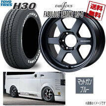 ファブレス BARONE RS-6 WIDE1P MGB 18 6H139.7 9J+25 トーヨー H30 225/50R18 107/105R 4本購入で送料無料_画像1