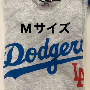 Mサイズ Tシャツ ドジャース グレー LA Dodgers