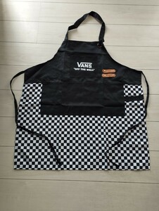 VANS　エプロン　アウトドア　BBQ キャンプ　料理　ガレージ　カフェ　ショップ　バンズエプロン　海外　VANSエプロン