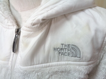 b102◆THE NORTH FACE ファーリーフリース フーディー◆ザ・ノースフェイス S 女性 ホワイト F11 4501004938 ジャケット ジップアップ 6E_画像5