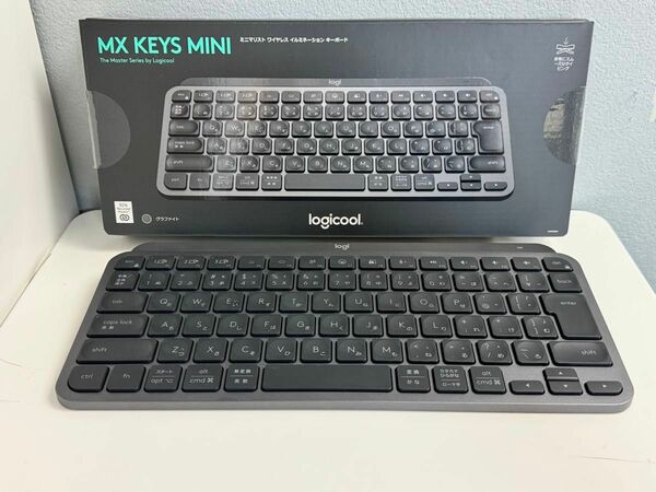 ロジクール MX KEYS mini KX700GR ミニマリスト ワイヤレス キーボード グラファイト Logicool