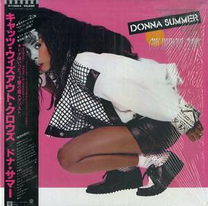 A00545788/LP/ドナ・サマー(DONNA SUMMER)「Cats With Out Craws (1984年・P-13024・ディスコ・DISCO)」