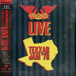 B00182632/LD/エアロスミス「Aerosmith Live Texxas Jam 78 (1989年・35LP-133・ハードロック)」