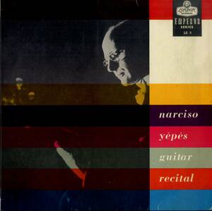 A00593344/10インチ/ナルシソ・イエペス「Narciso yepes guitar recital」