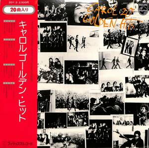 A00587081/LP/キャロル(矢沢永吉・ジョニー大倉)「20 Golden Hits (1974年・20Y-3・ロックンロール・ロカビリー)」