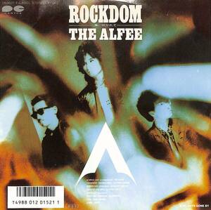 C00196986/EP/アルフィー「ROCKDOM - 風に吹かれて/Days Gone By(1986年:7A-0627)」