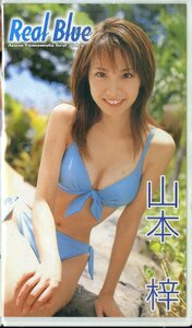 H00010567/VHSビデオ/山本梓「Real Blue / ファースト・ビデオ」