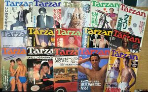 a0511-5.日本書 雑誌 Tarzan ターザン まとめ マガジンハウス magazine カラダ 体 健康 体作り メンズ 趣味 文化 culture