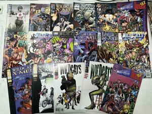 a0510-11.洋書 アメコミ wild cats ワイルドキャッツ 当時物 まとめ american comics コミックス collector レア 趣味 image SF