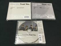 Sexy Zone Trust Me, Trust You. 初回限定盤A + B + 通常盤 CD (DVD付) 3形態セット 特典：クリアファイル2枚付 シリアル無_画像4