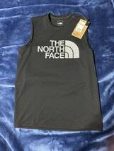 The North Face ブラック S/L GTD Logo Crew Sサイズ ノースリーブTシャツ タンクトップ ランニング 半袖 ノースフェイス_画像1