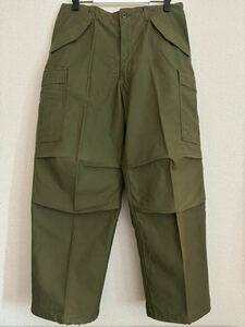 デッドストック 70's M65 fieldtrousers フィールドトラウザース MR US ARMY 米軍 実物 ヴィンテージ ミリタリー 