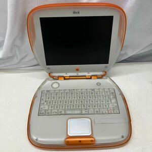 ●60509-⑤ Apple クラムシェル ノートPC M2453 オレンジ iBOOK ジャンク品 アップル 