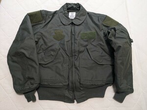 【美品】 米軍 実物 2014 CWU-45p フライト ジャケット Medium ノボロイド USAF TOPGUN 航空自衛隊 航空祭 パッチ 