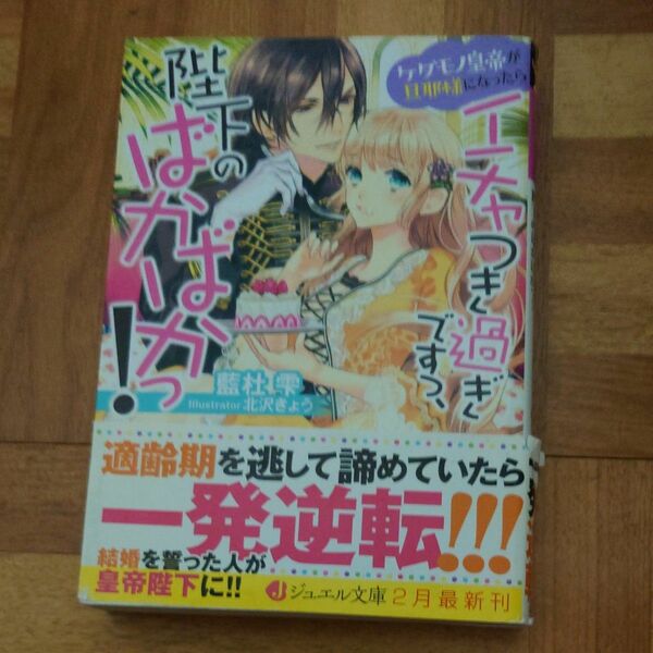 ケダモノ皇帝が旦那様になったらイチャつき過ぎですっ、陛下のばかばかっ！ （ジュエル文庫　０３１） 藍杜雫／著