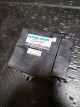 スズキスポーツ N1 ECU ワゴンR AT K6A DOHCターボ FF 4WA36-L70 M/C後 33920-77F61-N1A SUZUKI エンジン コンピューター CPU コンピュータ_画像1