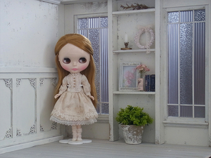1/6 size * Blythe &momoko* doll house *