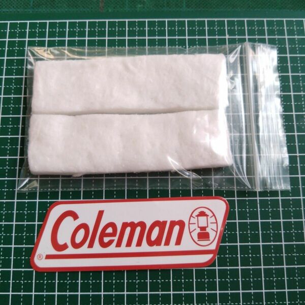 コールマン ストーブ用 気化促進材 / 燃料溜め材 ２枚　代用品