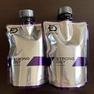 スカルプD 薬用スカルプシャンプー ストロングオイリー（超脂性肌用）つけかえ用 350ml 2個セット