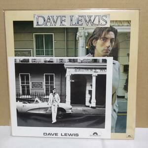 UK盤+プロモフォト２枚+シート　David Lewis / 　From Time to Time （Andwella関連）