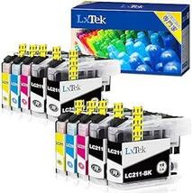 LxTek LC211-4PK 互換インクカートリッジ ブラザー Brother 用 LC211 インク 4色セット*2+黑2本(_画像1