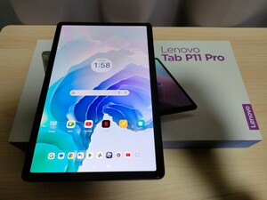 Lenovo Tab P11 Pro (2nd Gen) MediaTek Kompanio 1300T・6GBメモリー・128GBフラッシュメモリー・11.2型OLED搭載 ZAB50181JP