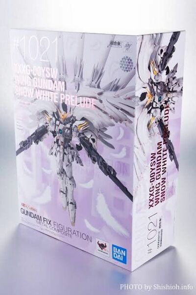 【未開封品】GUNDAM FIX FIGURATION METAL COMPOSITE ウイングガンダムスノーホワイトプレリュード