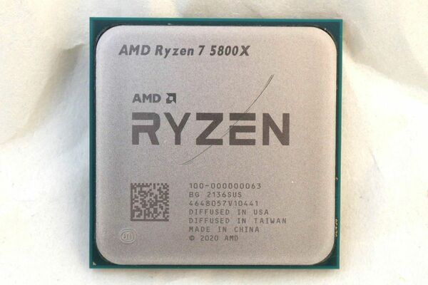 AMD Ryzen 7 5800X 100-000000063 AM4 8コア 動作確認済