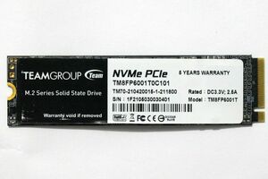 Team MP33 1TB SSD NVMe 動作確認済