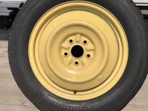 テンパータイヤ　165/80r17