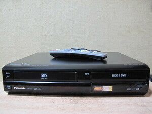 ** Panasonic HDD installing VHS one body Hi-Vision DVD recorder DMR-XP25V **