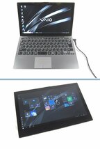 ●5つの利用モード●デタッチャブル●第8世代Corei5-8200Y●VAIO Pro PA(A12姉妹機)[1.3GHz/8G/256GB]●大容量SSD●正規リカバリー品!●o_画像1