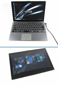 LTE搭載★5つの利用モード★デタッチャブル★第8世代Corei5-8200Y★VAIO Pro PA(A12姉妹機)[1.3GHz/8G/256GB]★大容量SSD★正規リカバリ-品