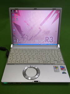 Win7, XPpro 動作可　パナソニック CF-R3EW1AXR PentiumM 733 1.1GHz 10.4インチ