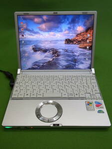 Win7pro, XPpro 動作可　パナソニック CF-R3DW1AXR Pentium M 1.1GHz 10.4インチ