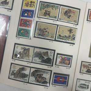 ■【中国切手/中華郵票】中華人民共和国郵票1989年発行 61枚/アルバム/J.162他★の画像3