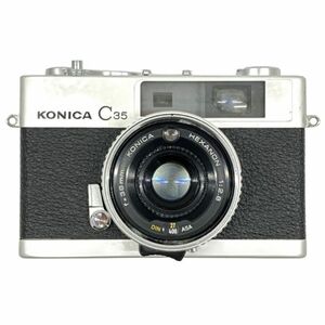 ▲【KONICA/コニカ】C35 f=38mm 1:2.8 コンパクトフィルムカメラ★