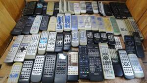 *.598*[ Junk ] sound series remote control large amount *60 point and more /Panasonic/Victor/KENWOOD/Pioneer/SONY/ kind various / details photograph several equipped 