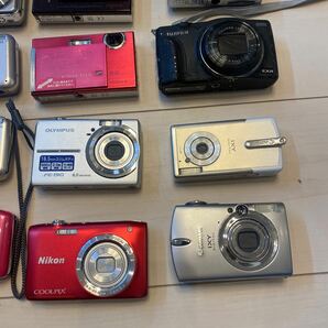 Canon☆OLYMPUS☆PENTAX☆SONY☆IXY☆CX4☆FinePix☆EXILM☆WG-10☆デジタルカメラ☆フィルムカメラ☆まとめて☆大量☆現状品☆ジャンクの画像2