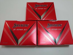 3ダース SRIXON Z-STAR XV ゴルフボール 36個 2023年 最新 日本正規品 ホワイト 日本仕様モデル ダンロップ 松山秀樹 スリクソン DUNLOP