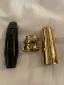 SELMER tenor sax for mouthpiece S90 180 cell ma-& Manufacturers unknown ligature &YAMAHA metal cap Yamaha 