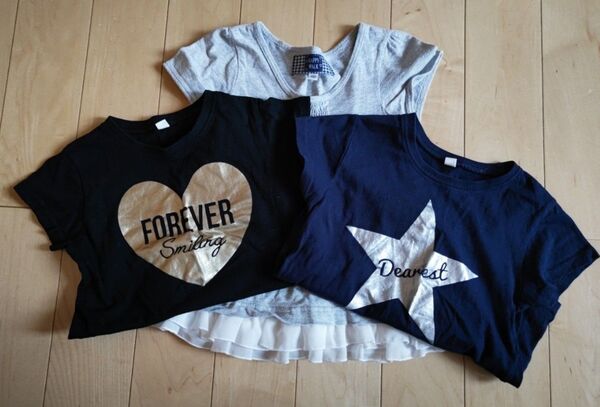 半袖Tシャツ110cm3枚セット
