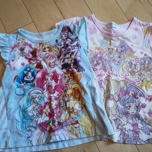 プリキュア半袖Tシャツ110cm2枚セット