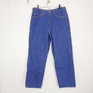 WESTOVERALLS ウエストオーバーオールズ ワイド デニム パンツ ジーパン INDIGO W32 19FWPT801