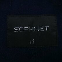 SOPHNET. ソフネット 3 BUTTON UNCONSTRUCTED JACKET メンズ ３ボタン 鹿の子 テーラードジャケット 紺NAVY M SOPH-120059_画像10