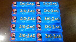  jig The gzigzag hand winding cigarettes paper blue 50 piece set postage included 